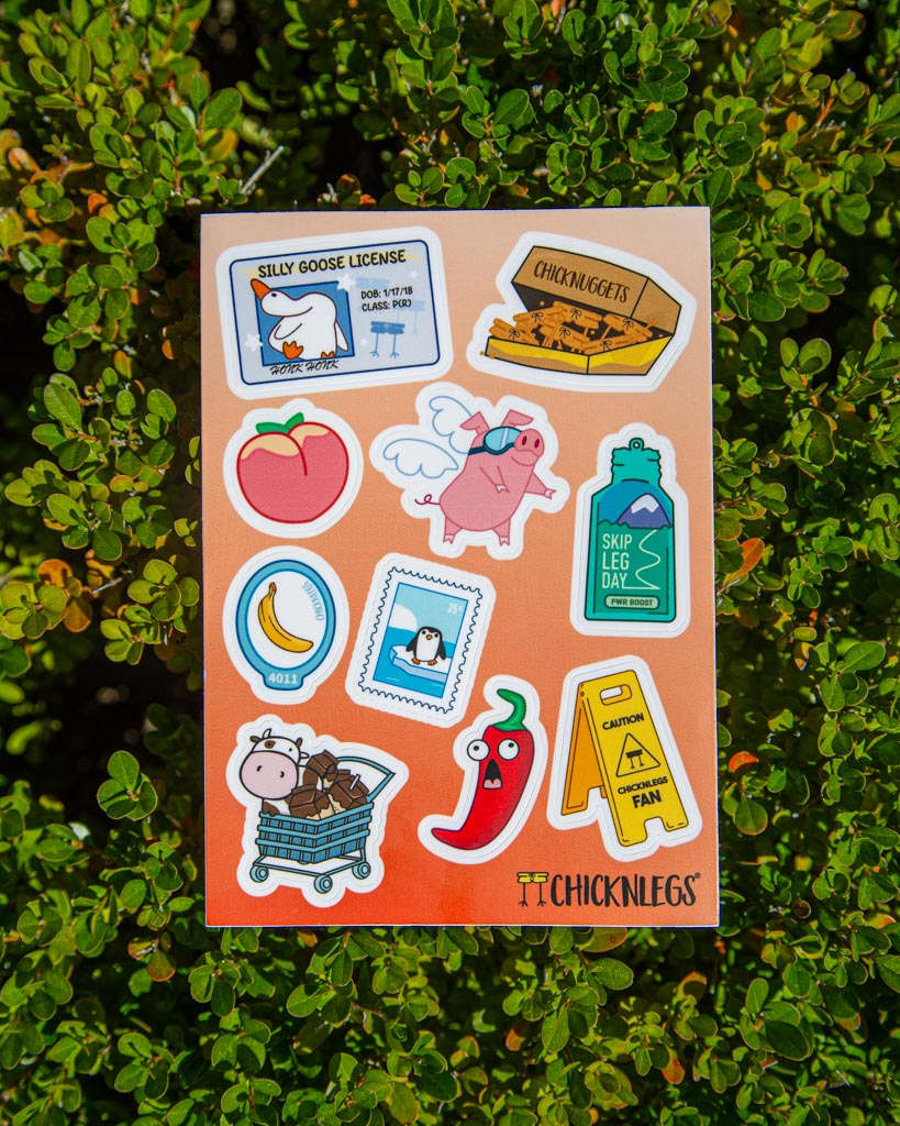 Sticker Pack - Red