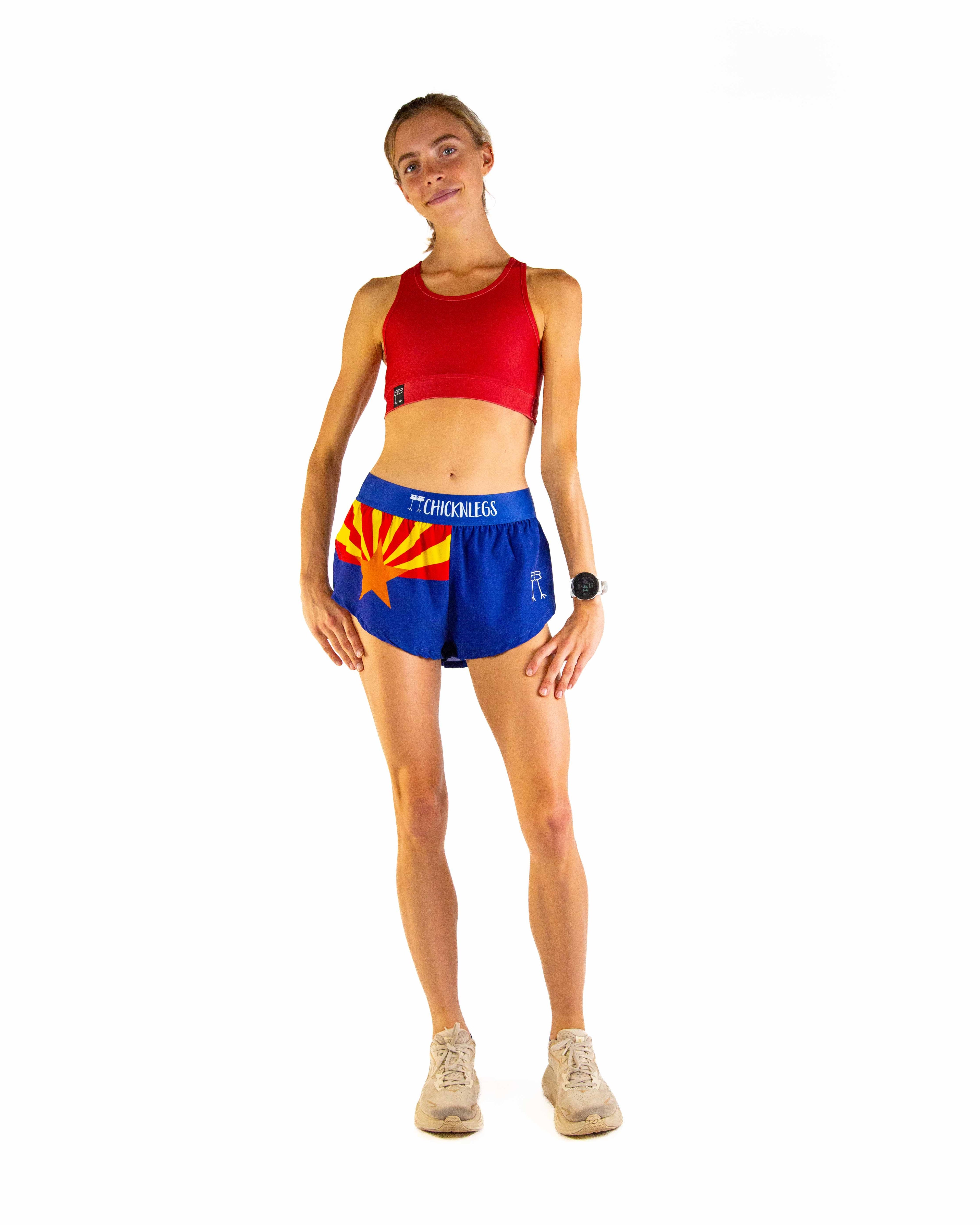 Women's Arizona Flag 1.5" Split Shorts