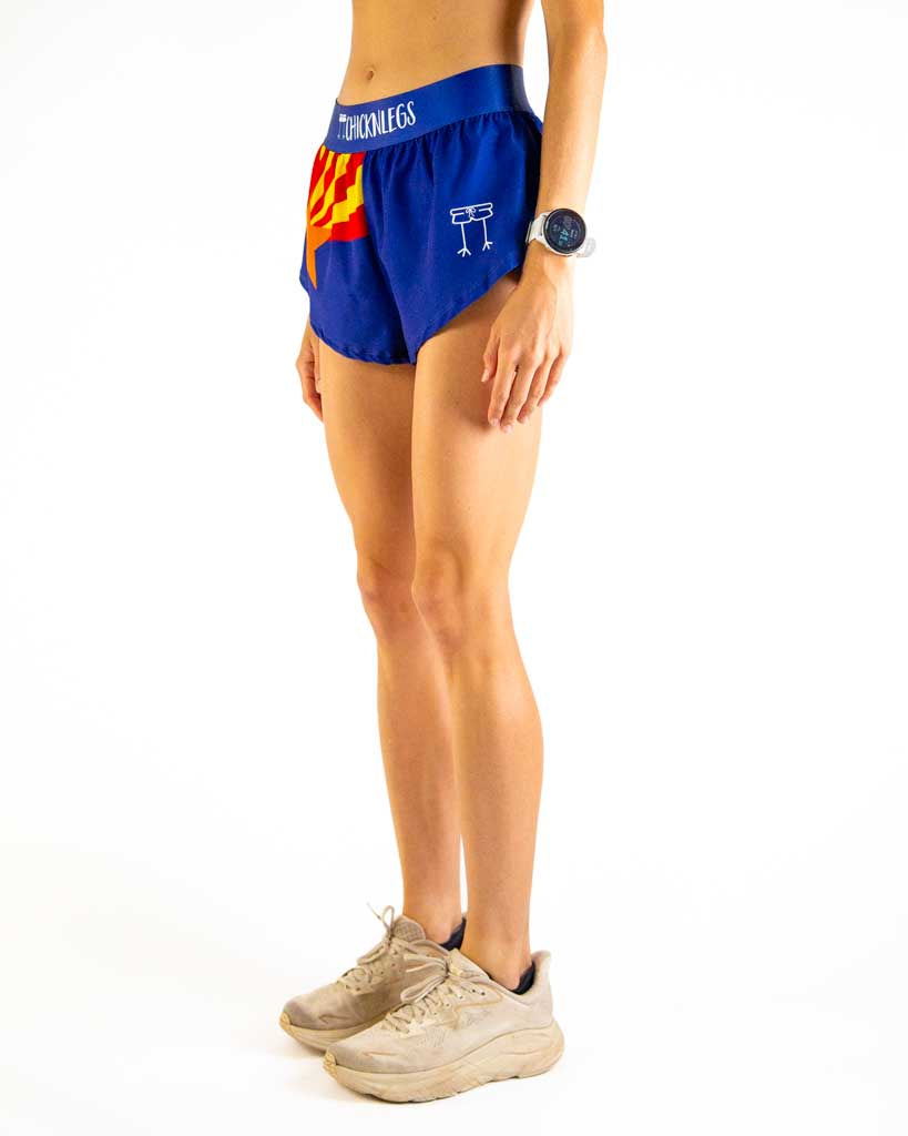 Women's Arizona Flag 1.5" Split Shorts