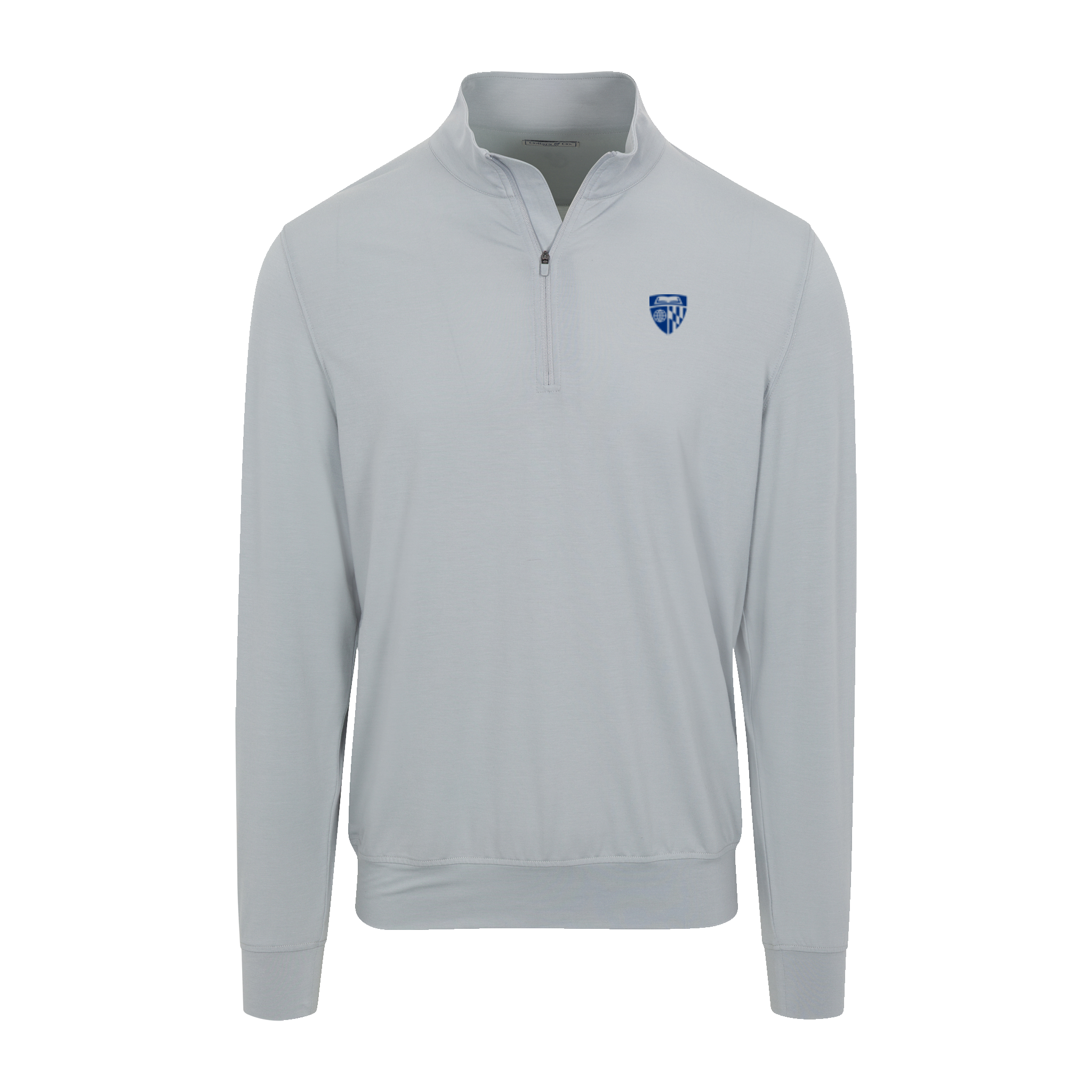 Johns Hopkins Velocity Performance Quarter Zip Light Grey