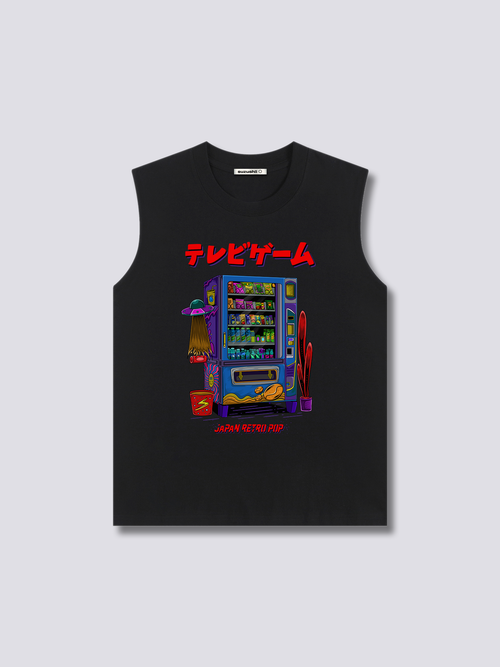 Front Print - Snack Machine Tank Top