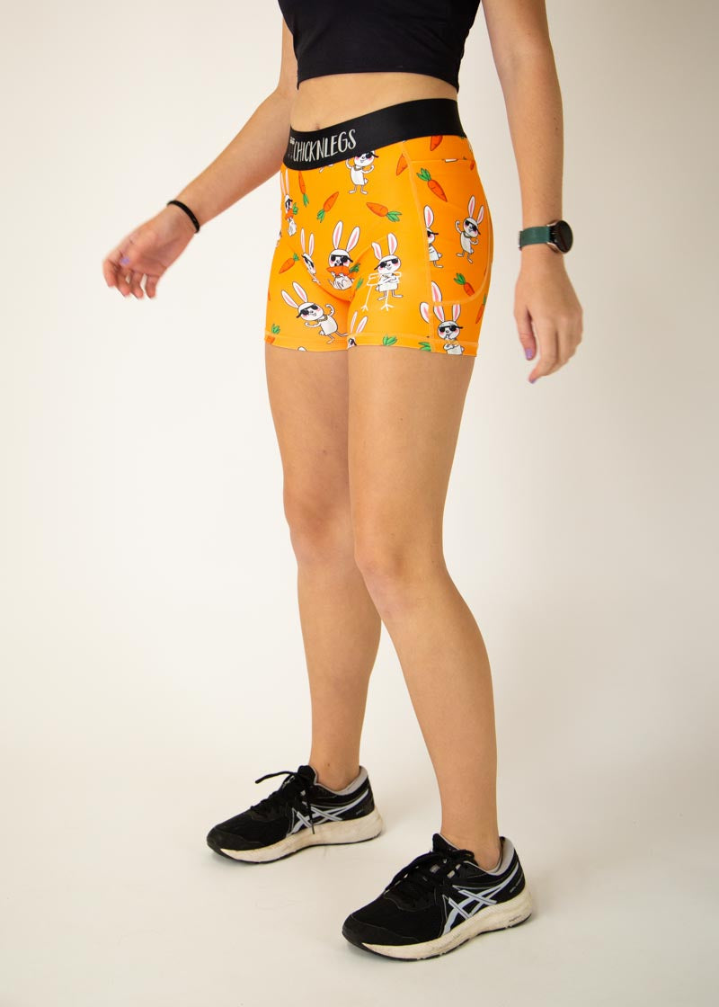 Women's Bad Bunny 3" Compression Shorts