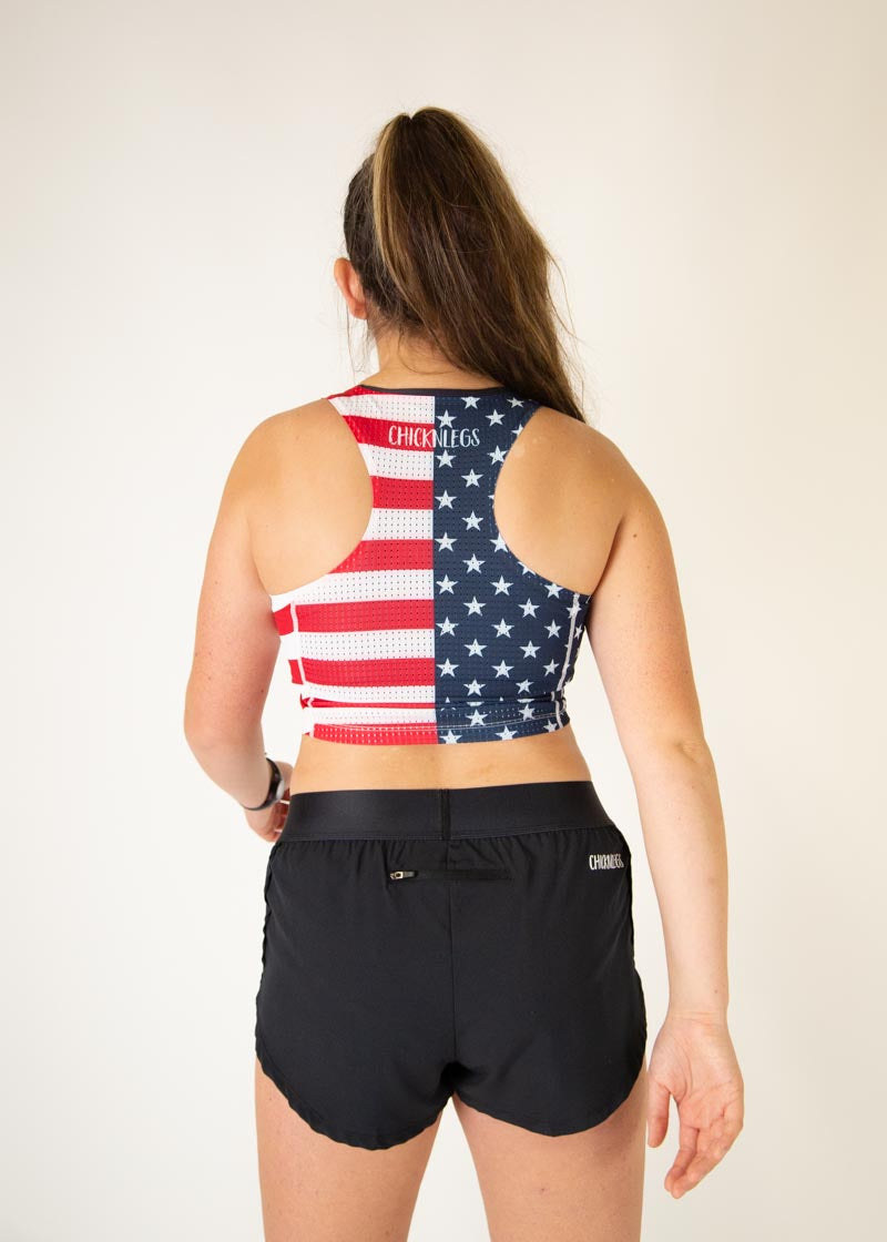 USA PWR Crop Top