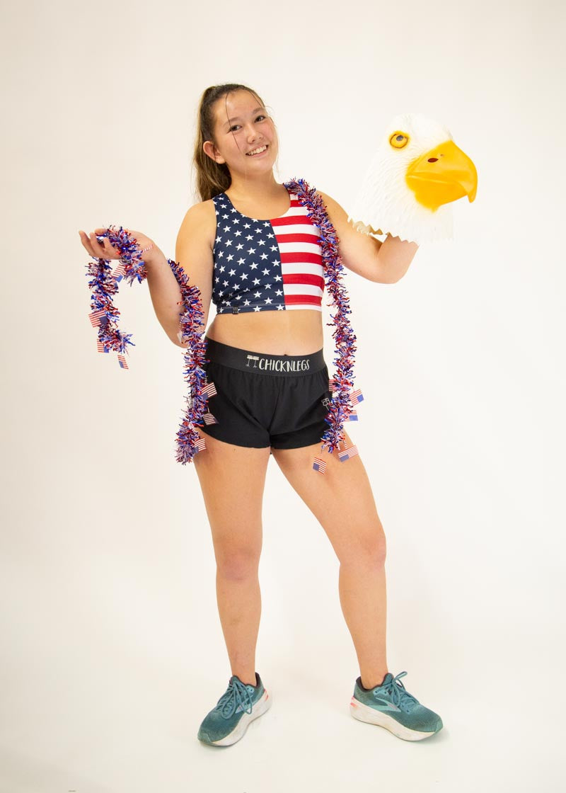 USA PWR Crop Top