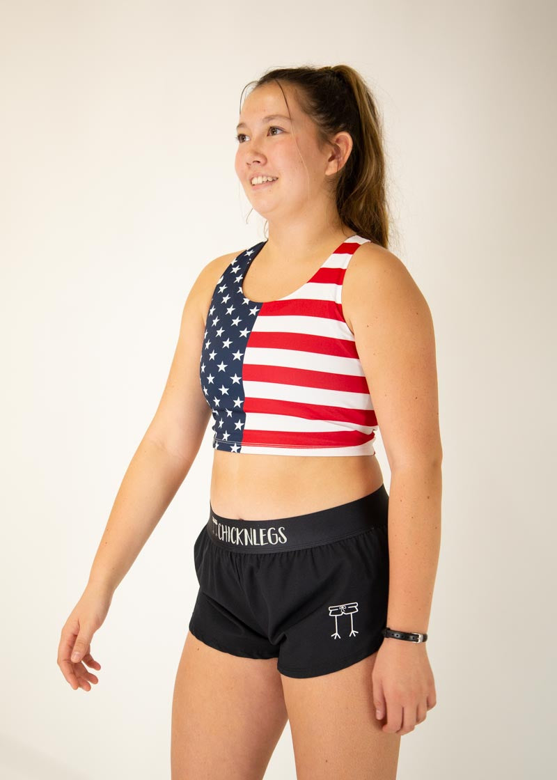 USA PWR Crop Top