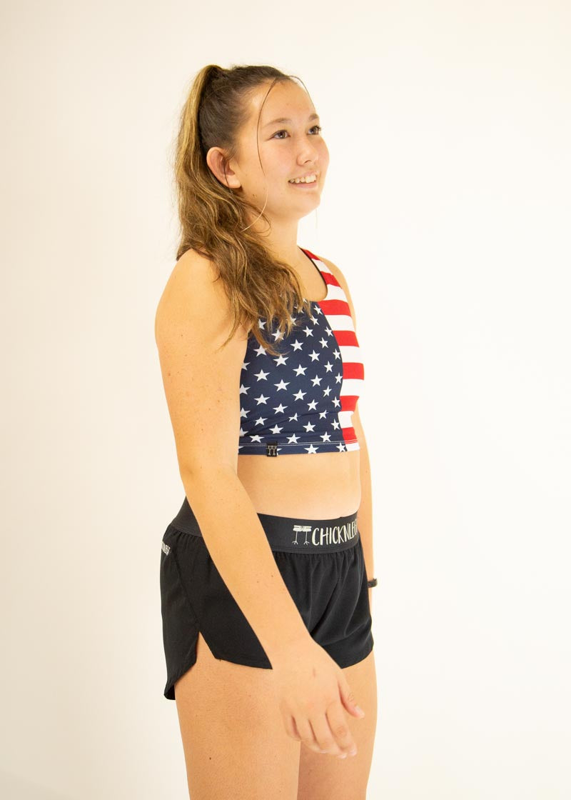 USA PWR Crop Top